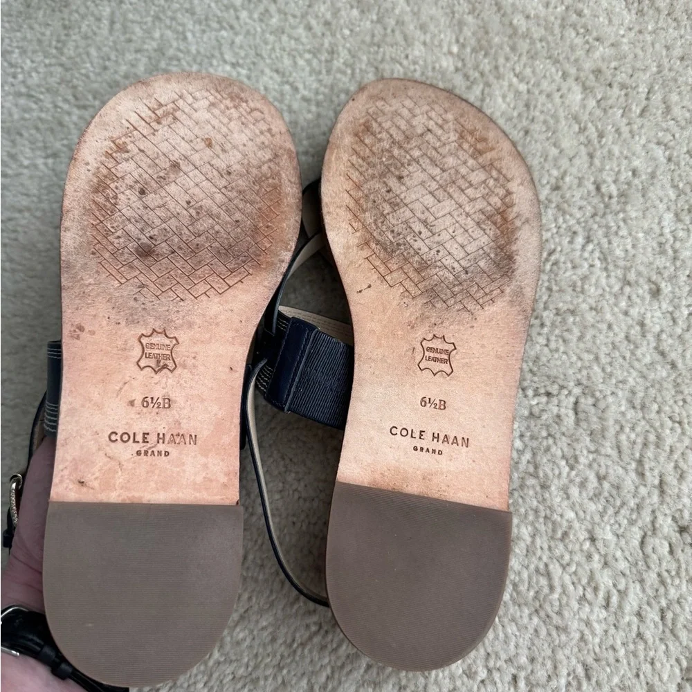 Cole Haan - Navy Sandals - Picture 8 of 9